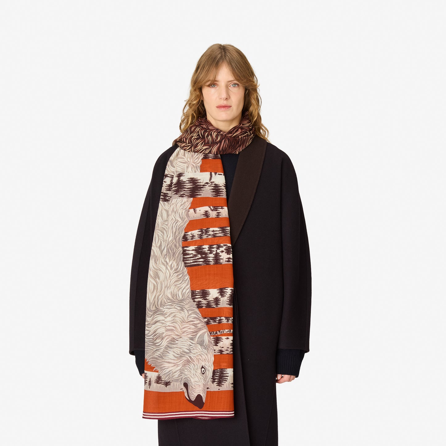Scarf 100 - Ours - Orange