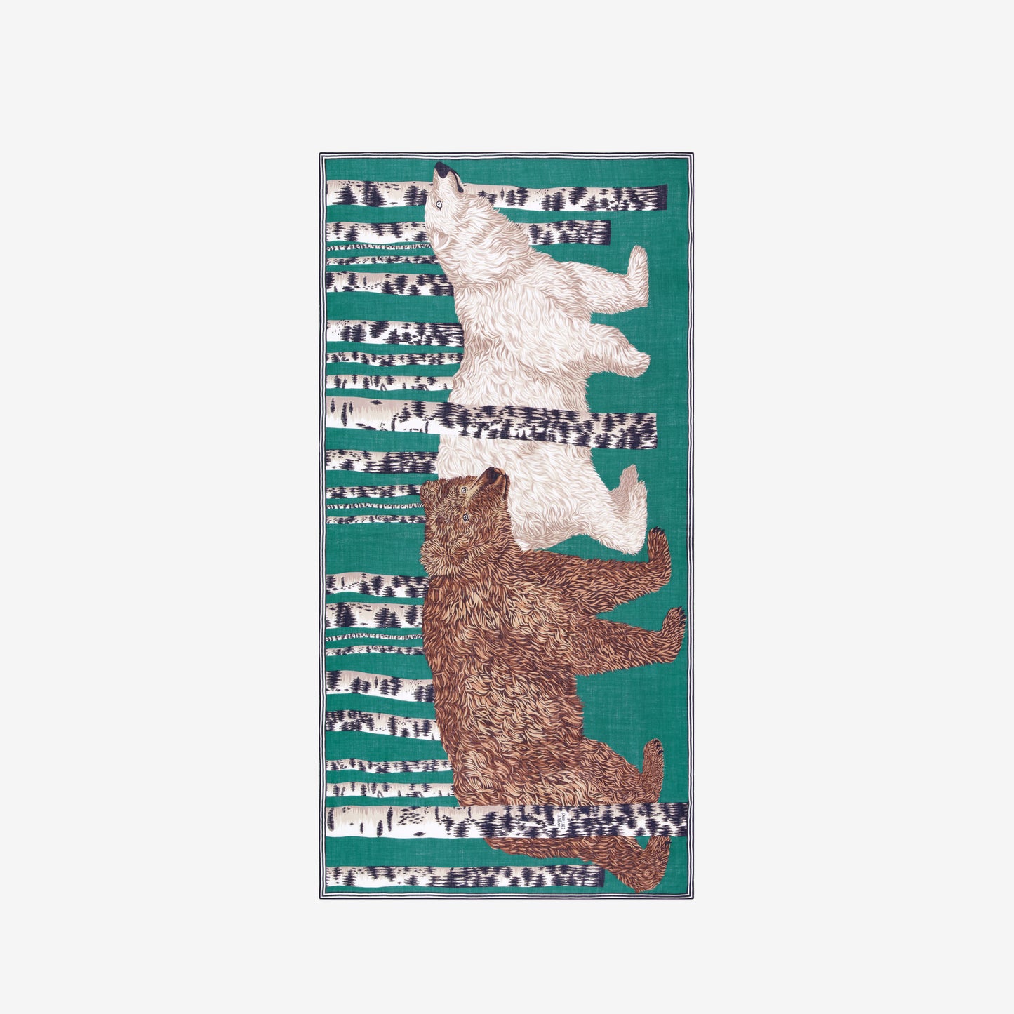 Scarf 100 - Ours - Emerald