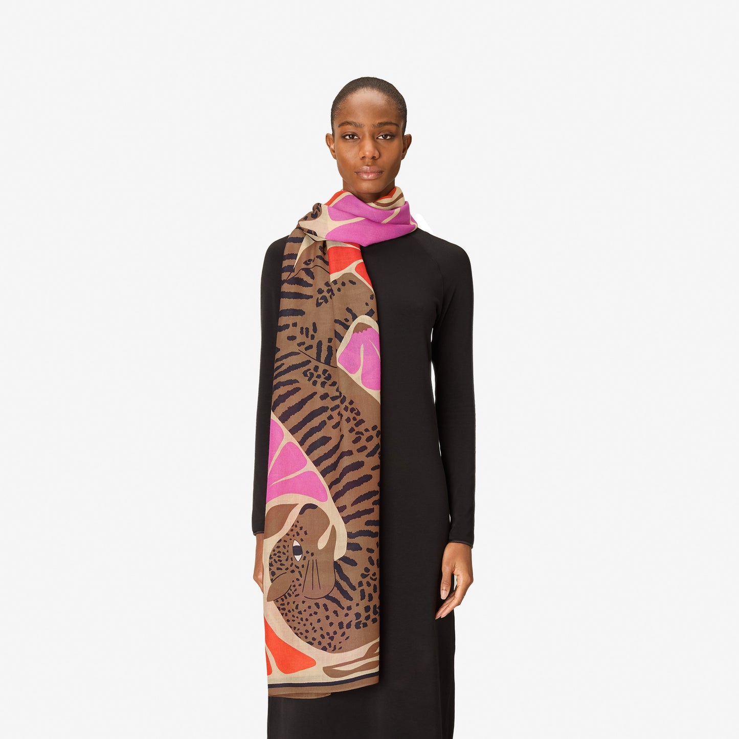 Scarf 100 - Panteo - Pink