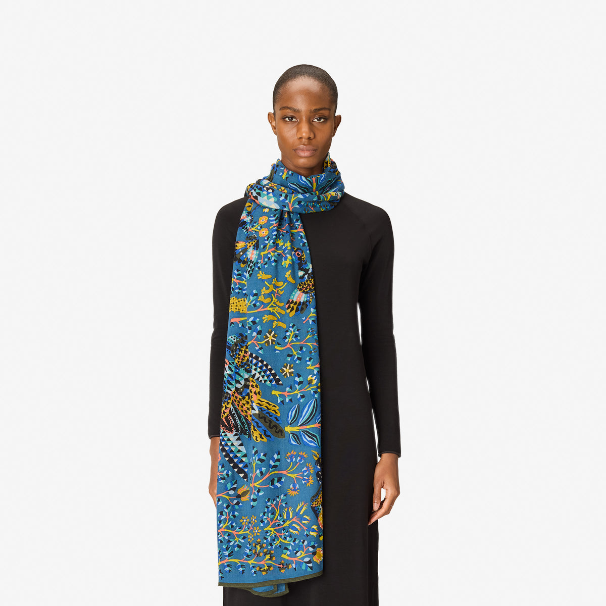 Scarf 100 - Rene Perrot - Grey