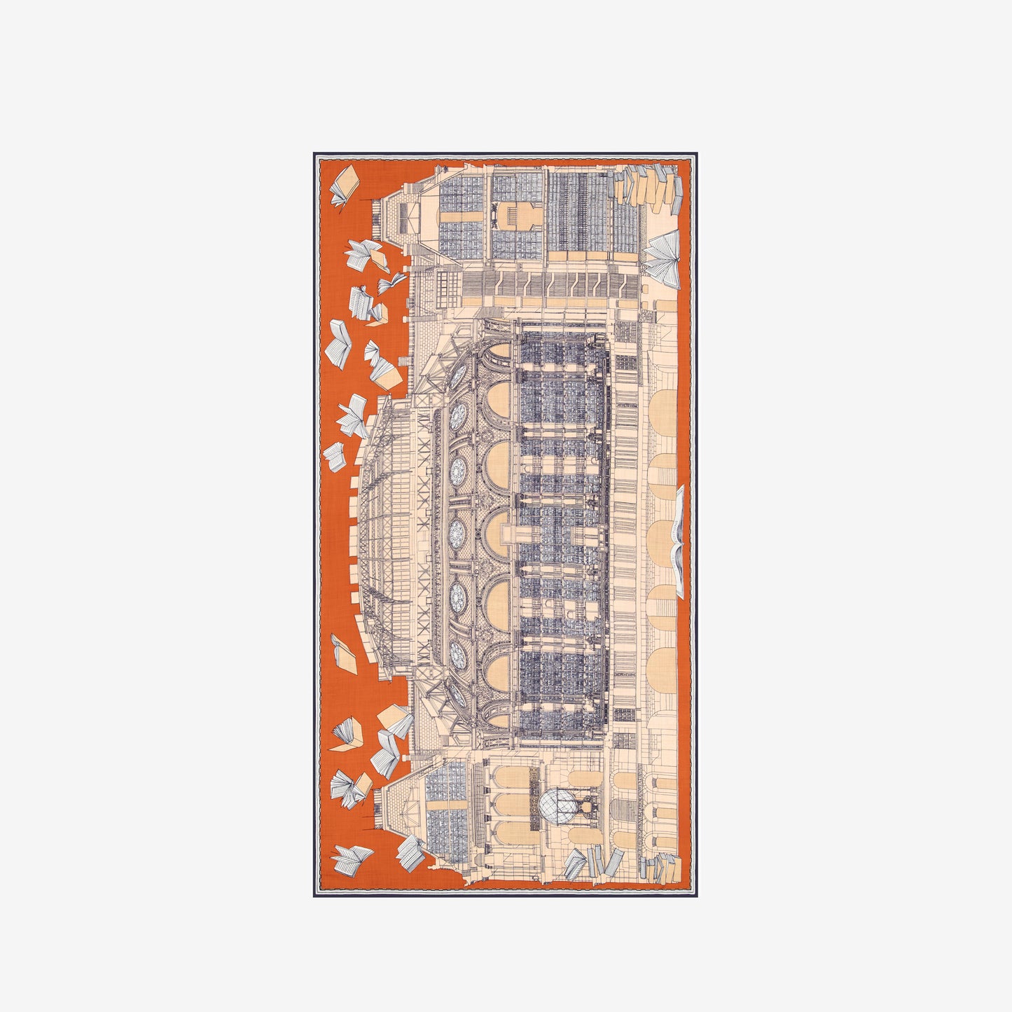 Scarf 100 - Vivienne - Orange