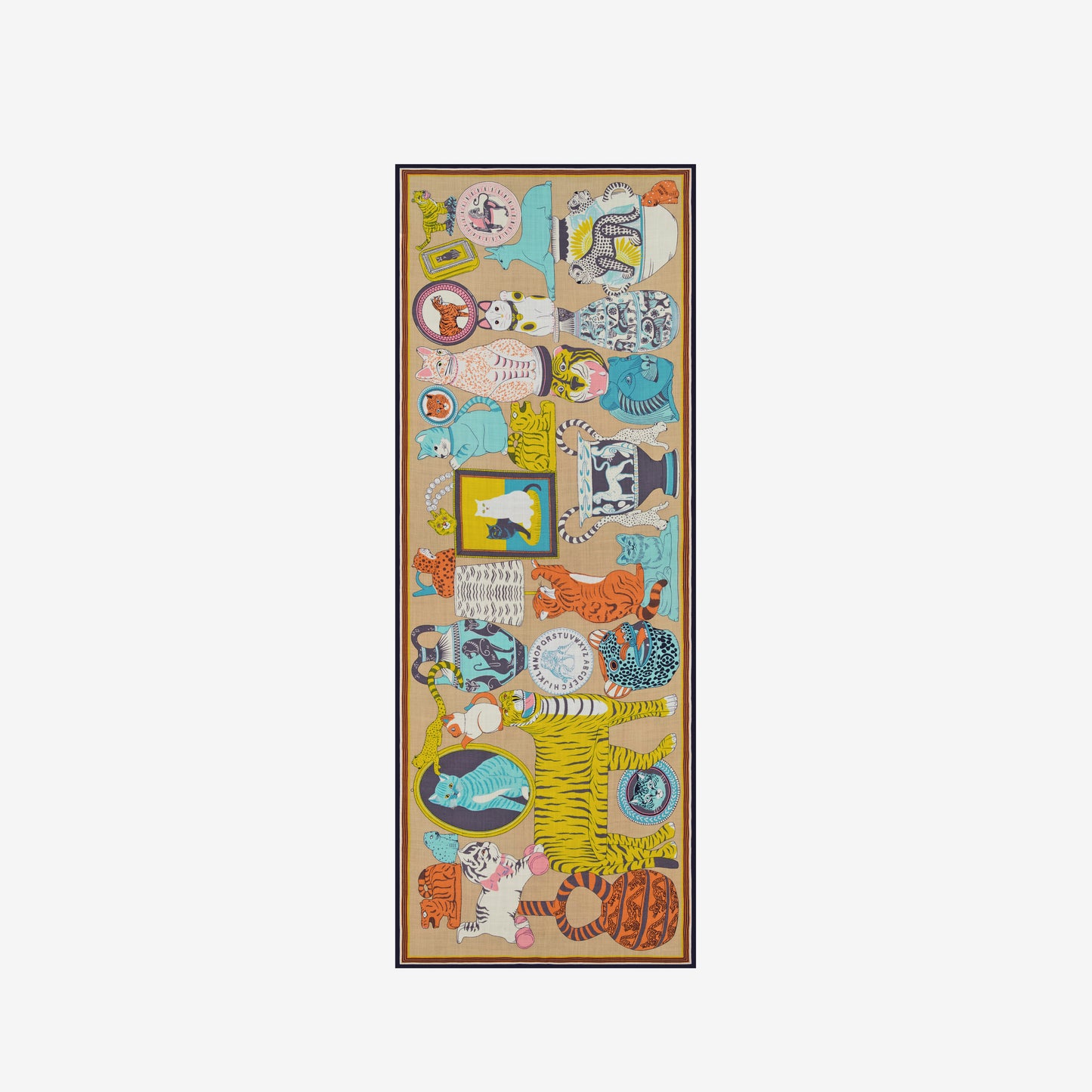 Bufanda 70 - Collectionneur - Pastel