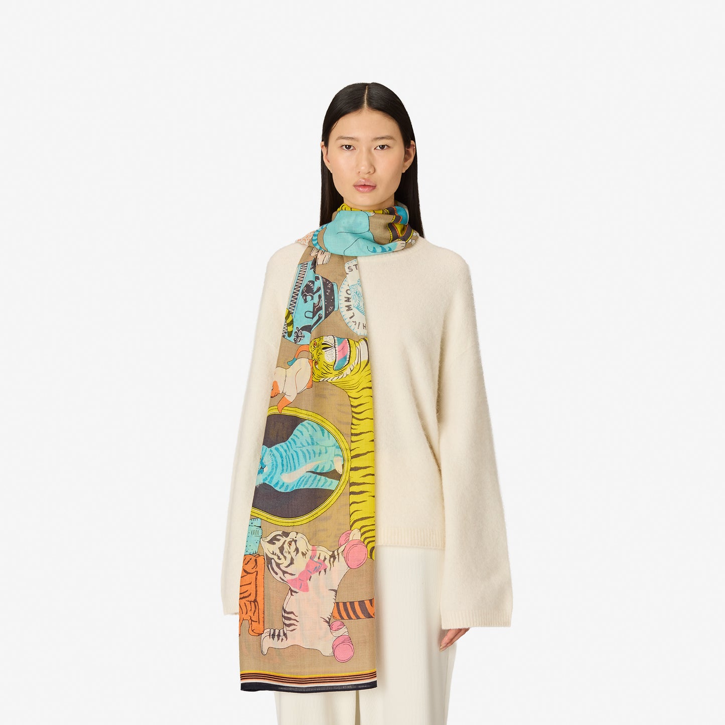 Bufanda 70 - Collectionneur - Pastel