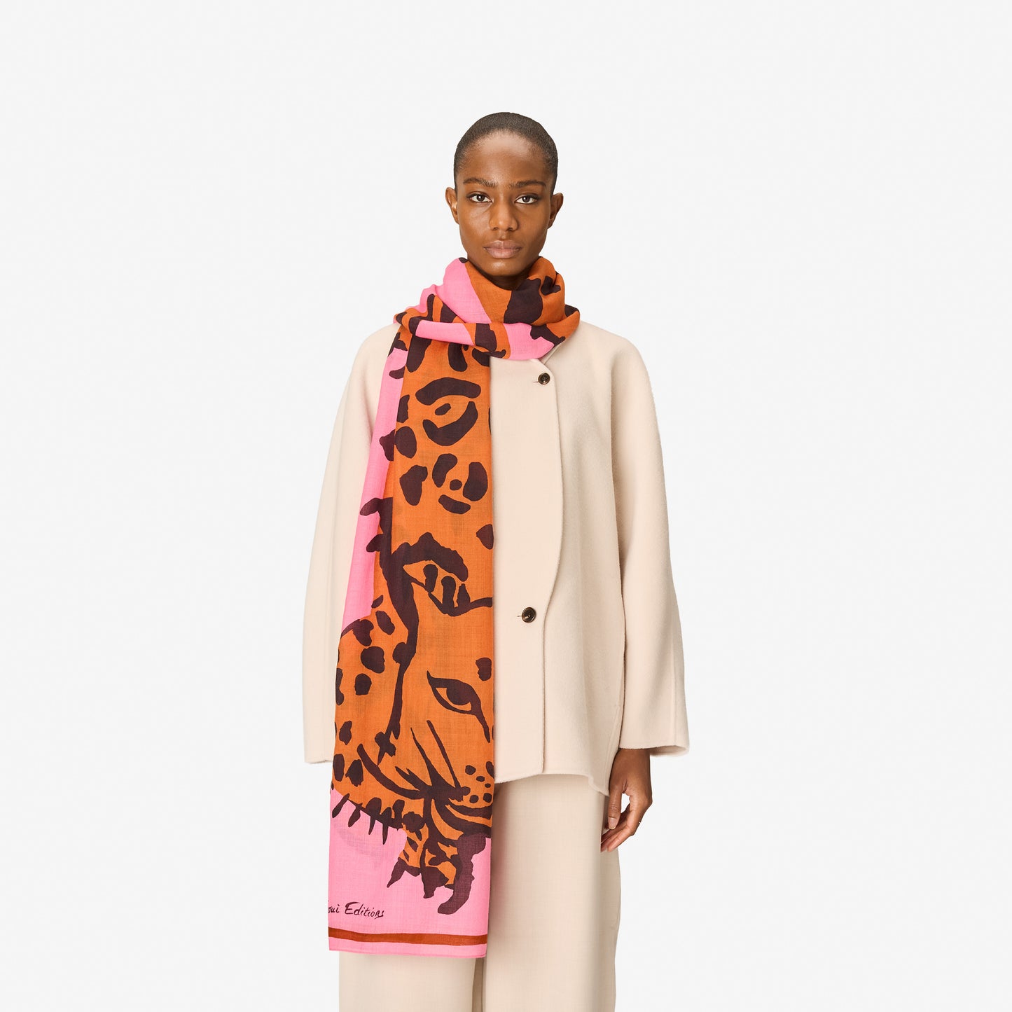 Scarf 70 - Felino - Pink