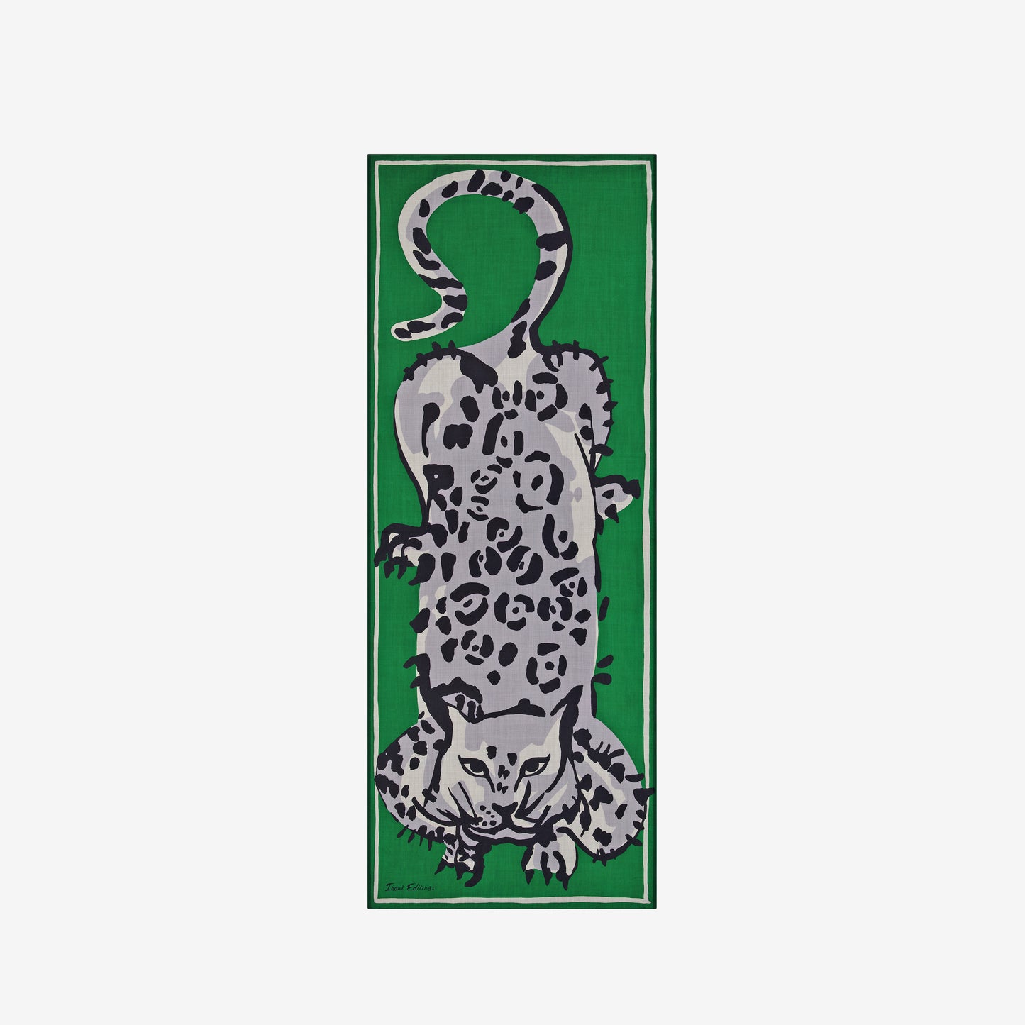 Écharpe 70 - Félino - Vert
