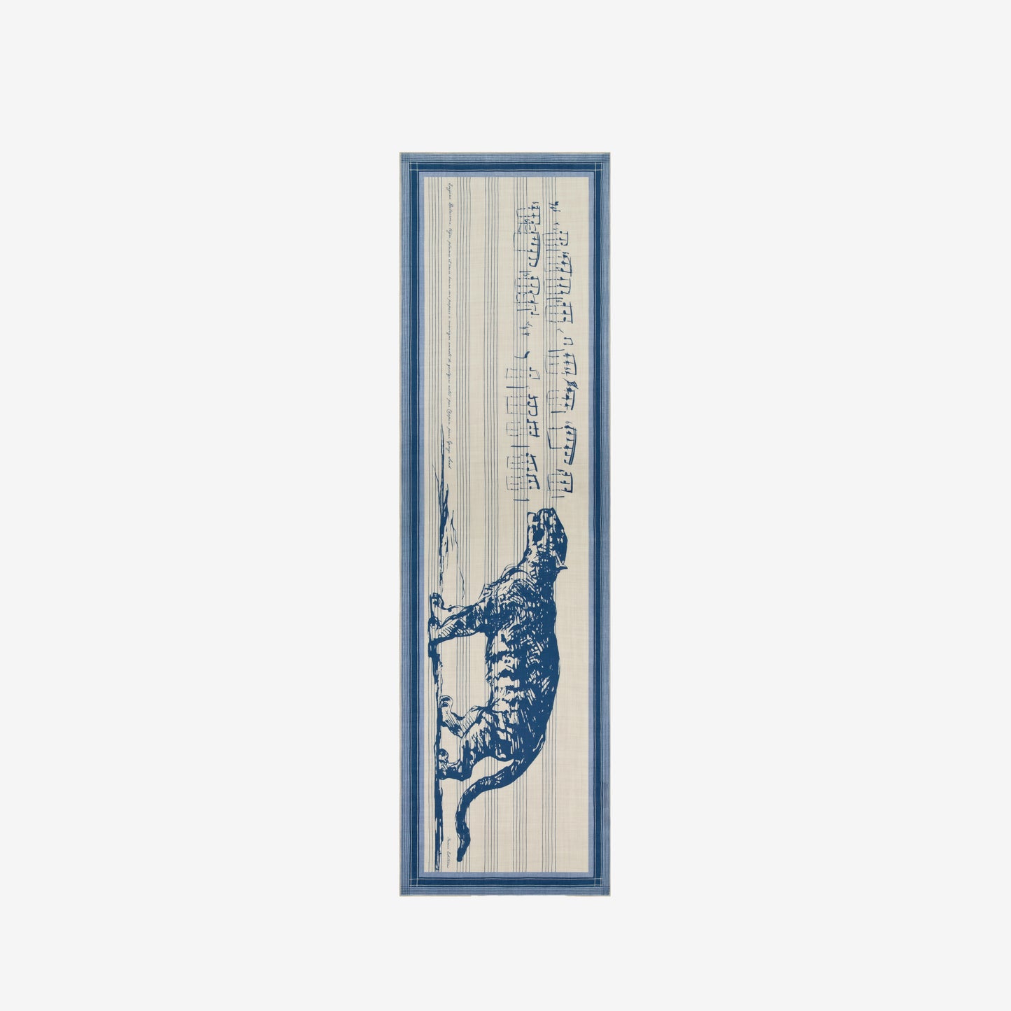 Scarf 55 - Impromptu - Blue
