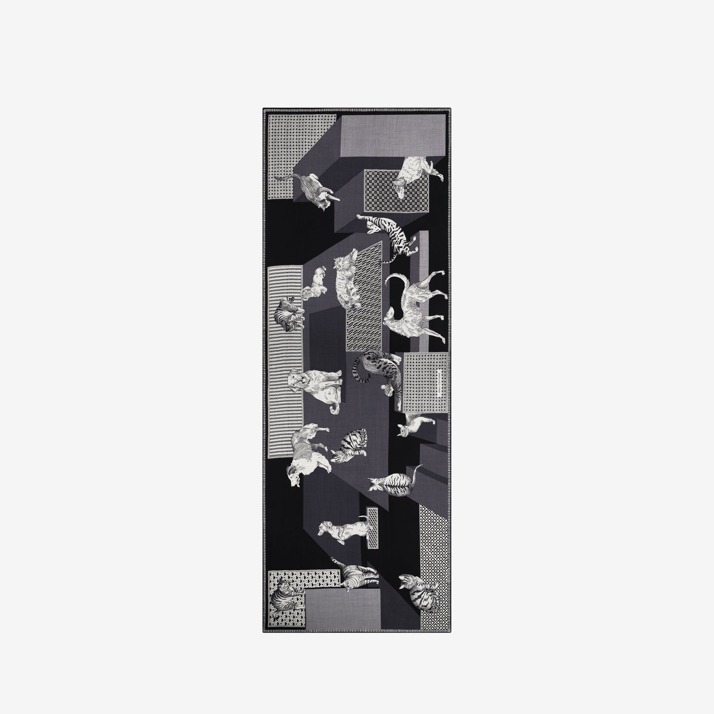 Scarf 70 - Les - Cheris - Black