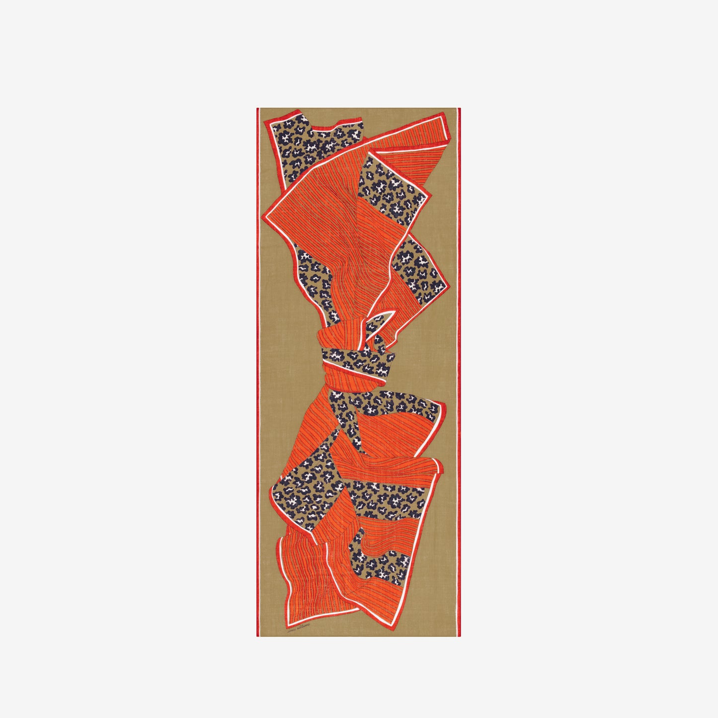 Scarf 70 - Lov - Orange