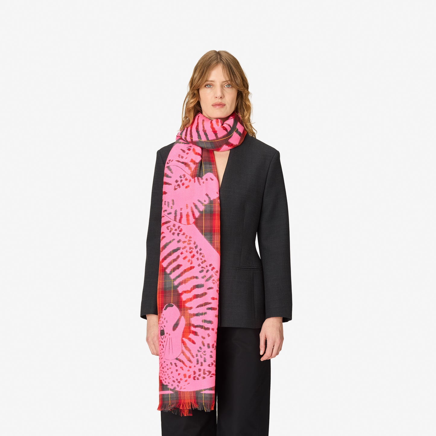 Bufanda 70 - 3d - Panteo - Rosa