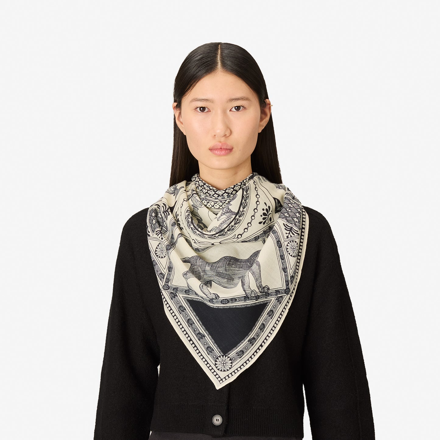 Triangle 130 - Barocco - Black