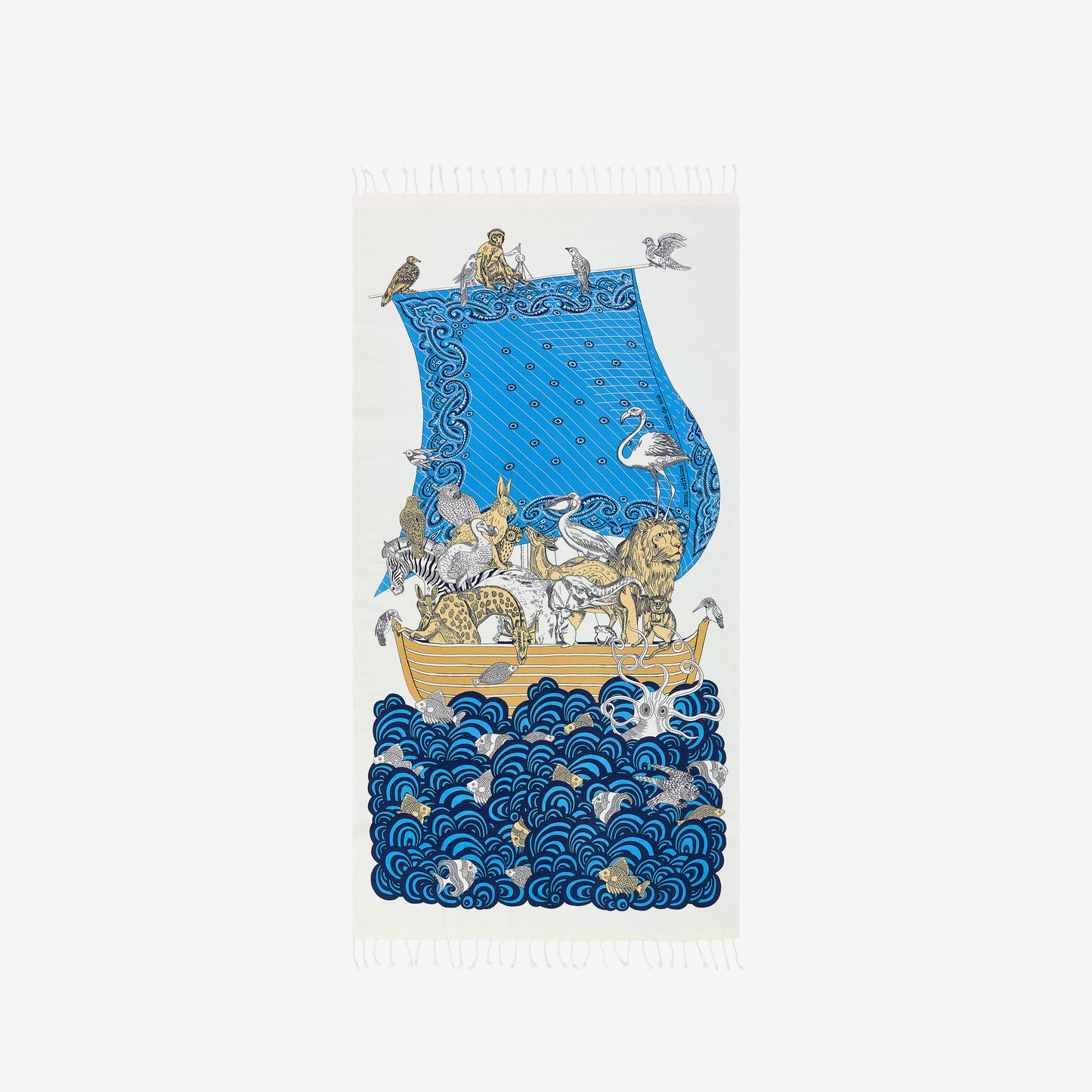 Fouta Towel 100 - Noe - Blue