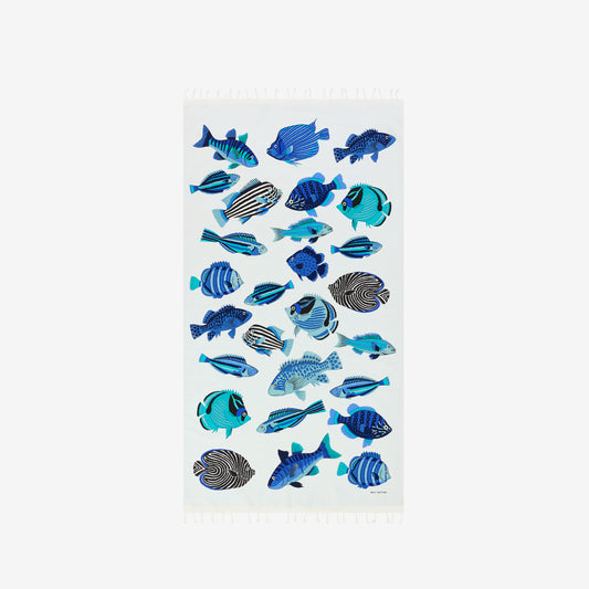 Fouta Towel 100 - Tuba - Blue