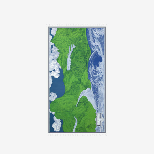 Fouta Towel 100 - Balthazar - Blue