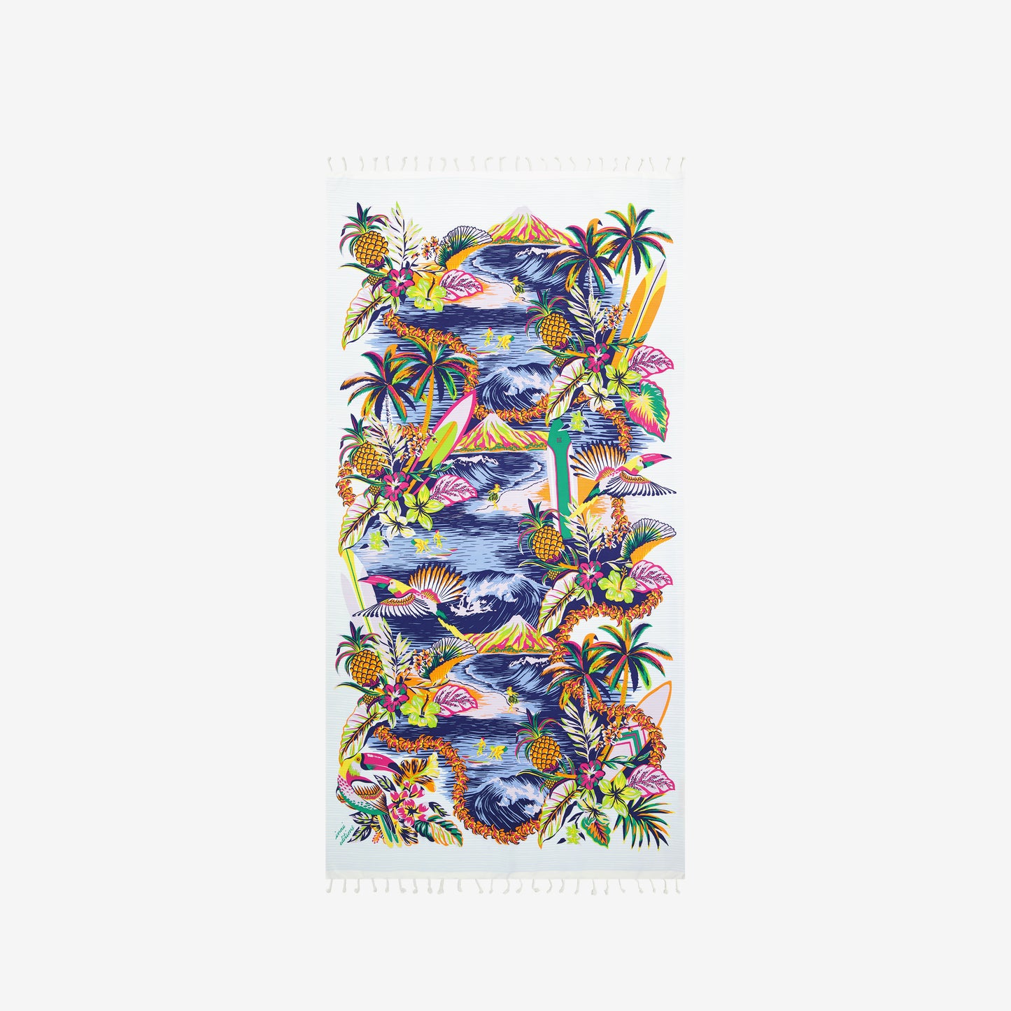 Toalla Fouta 100 - Hawai - Blanco