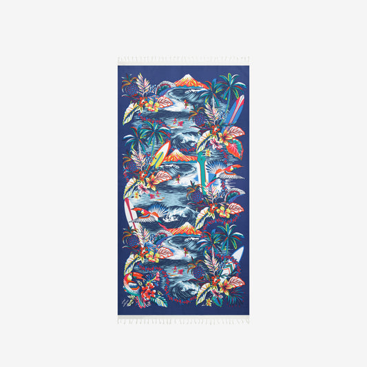 Fouta Towel 100 - Hawai - Blue