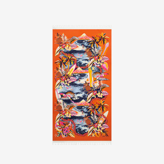Fouta Towel 100 - Hawai - Orange