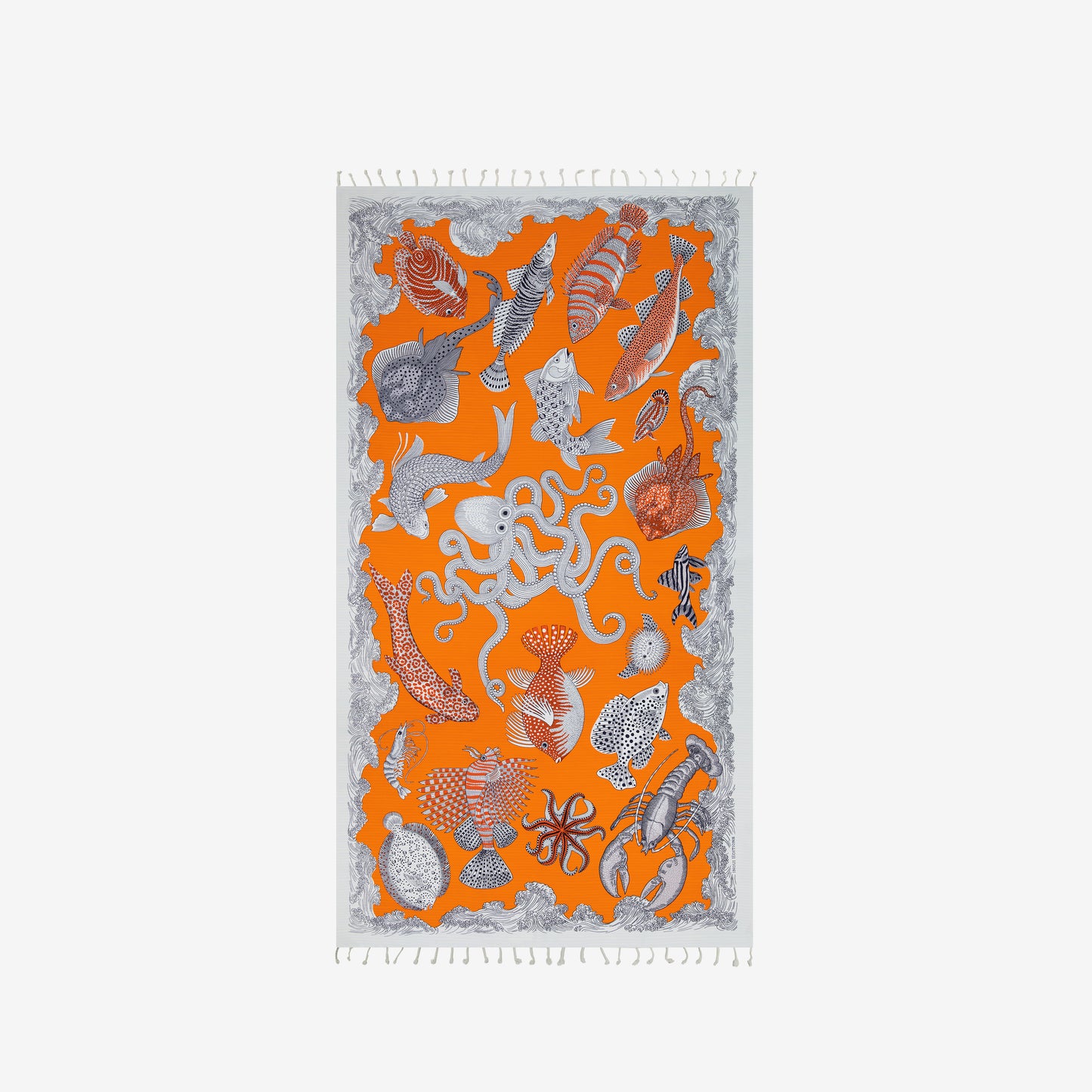 Fouta Handtuch 100 - Poseidon - Orange