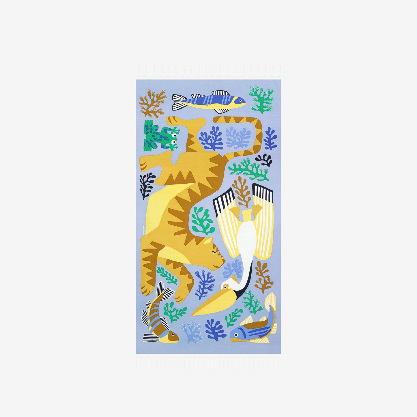 Fouta Handtuch 100 - Splash - Pastelll