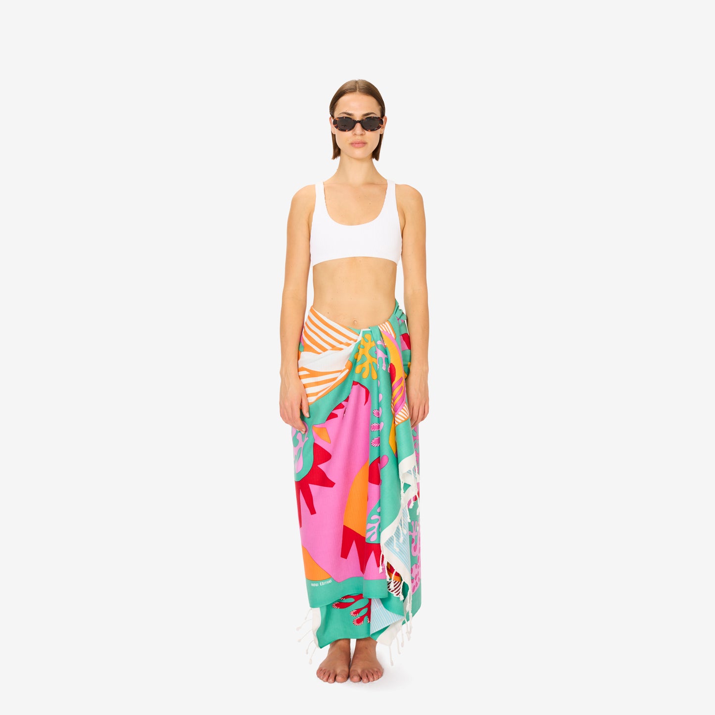 Toalla Fouta 100 - Splash - Turquesa