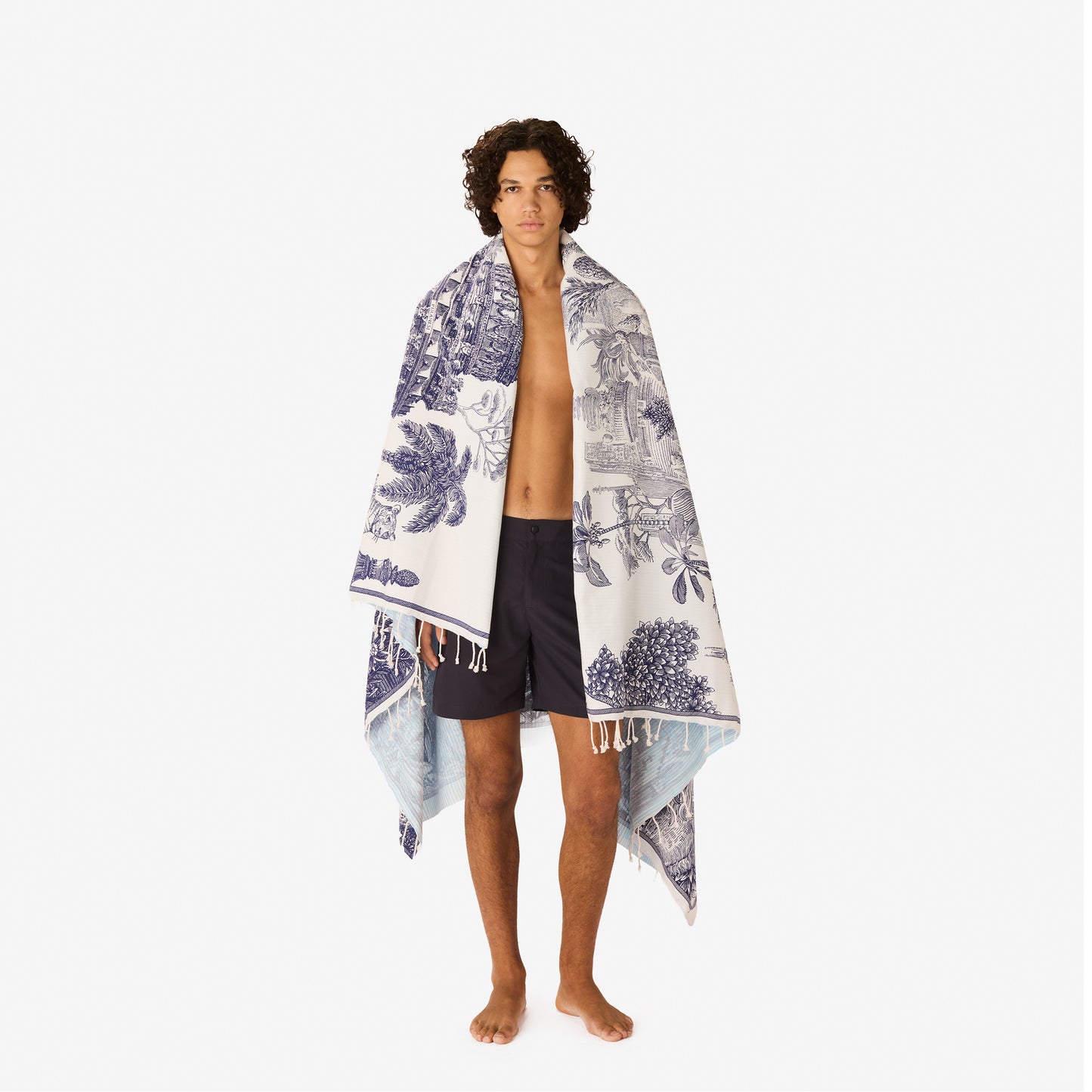 Fouta Handtuch  140 - Piranesi - Blau