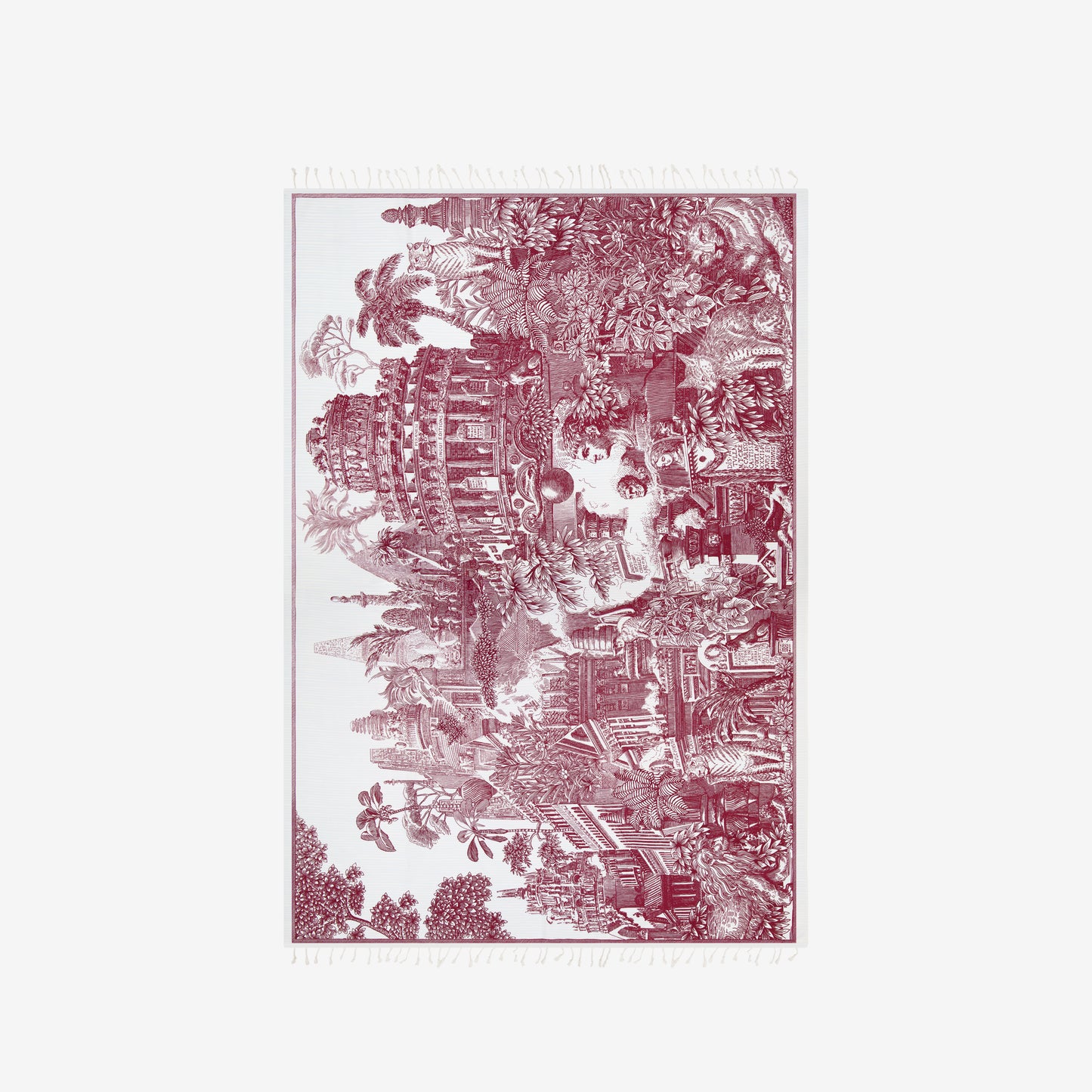 Fouta Towel 140 - Piranesi - Red