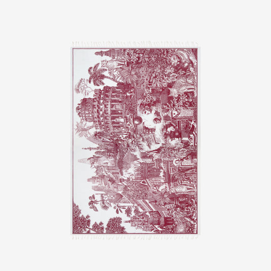 Fouta Towel 140 - Piranesi - Red