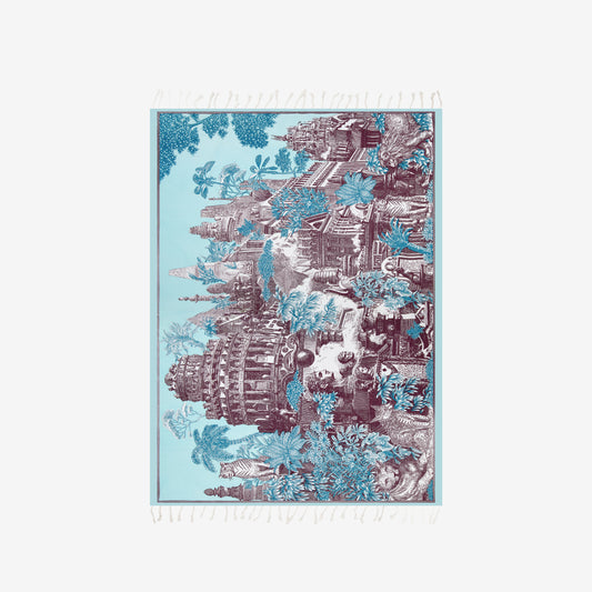 Fouta Towel 140 - Piranesi - Turquoise