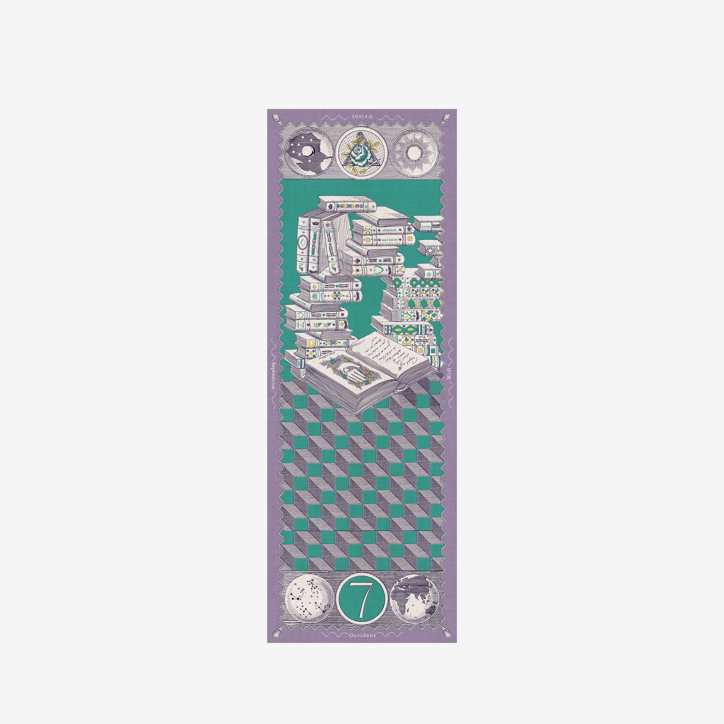 Scarf 70 - Secret - Emerald