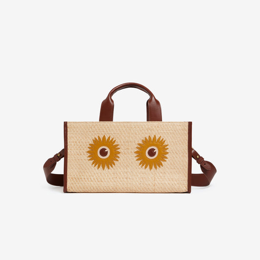 Baguette Tasche - Daisy Eyes - Natur