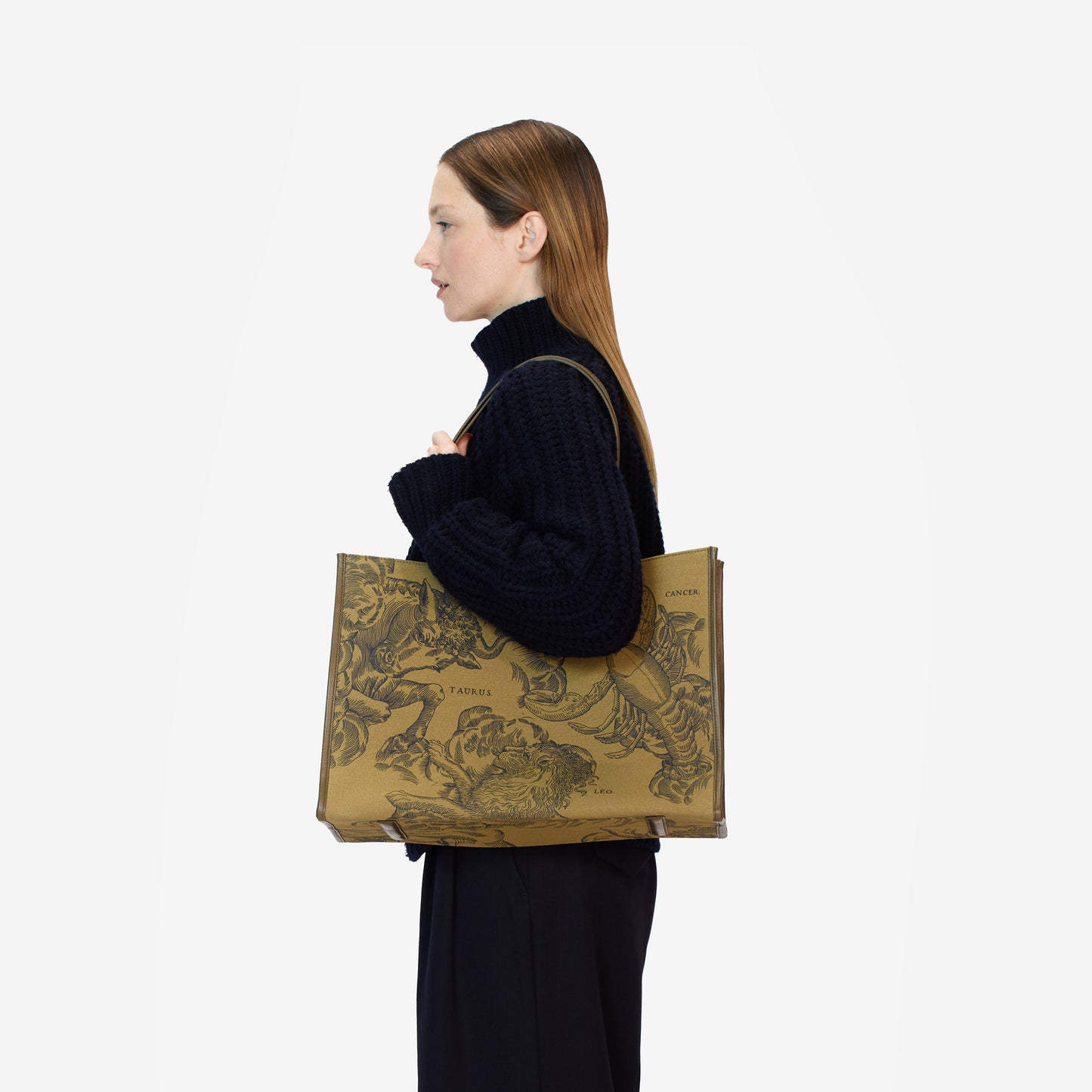Shopping Bag - Astrologie - Khaki