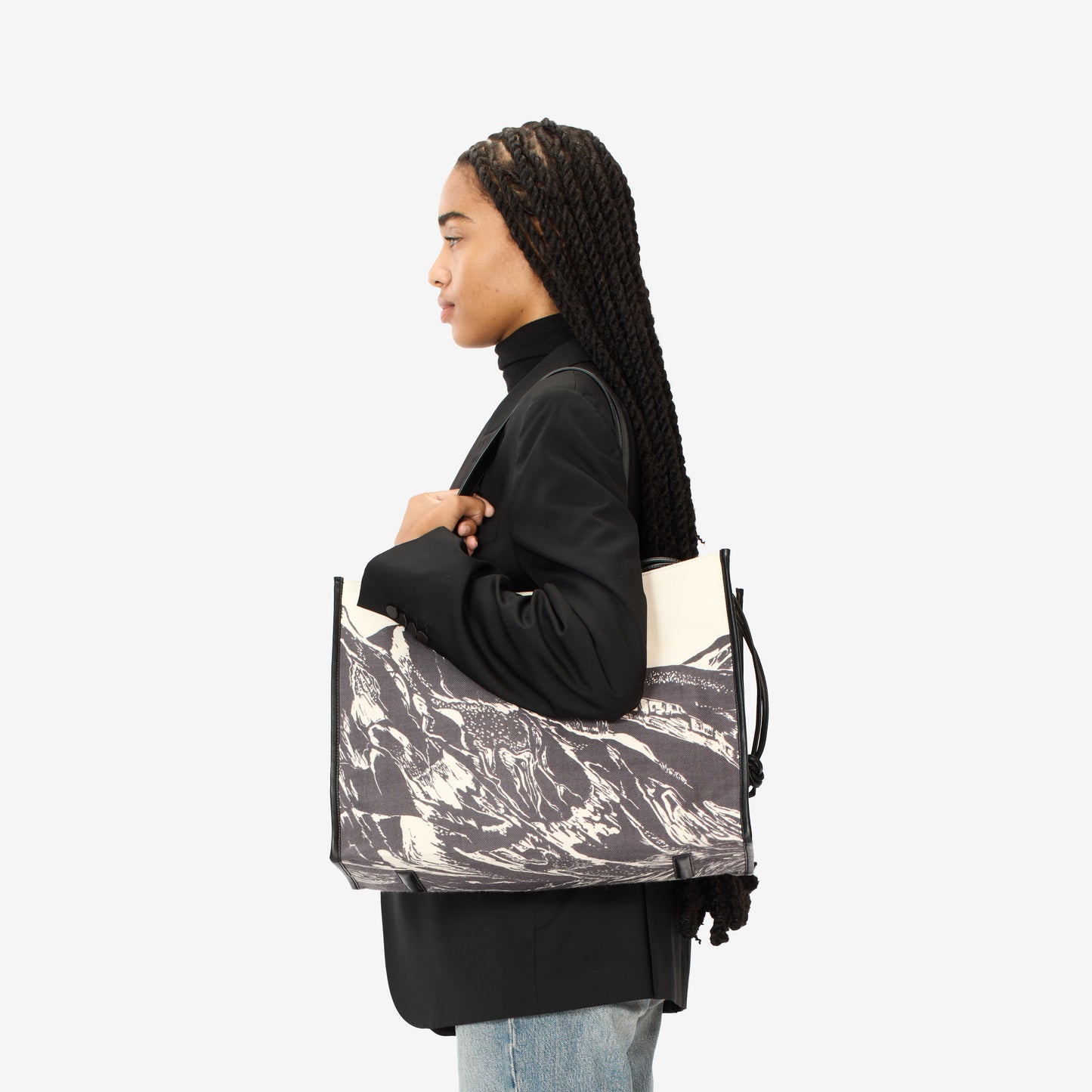 Shopping Bag - Montagne - Grey