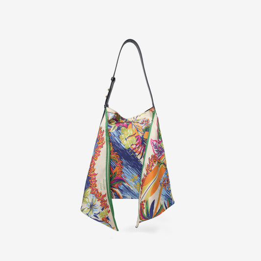 Scarf Bag S - Hawai - White
