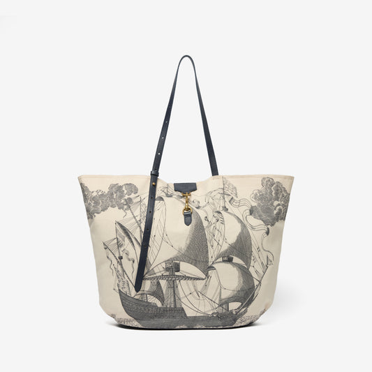 Soft Shopping Bag - Des Rives Et Des Reves - Night
