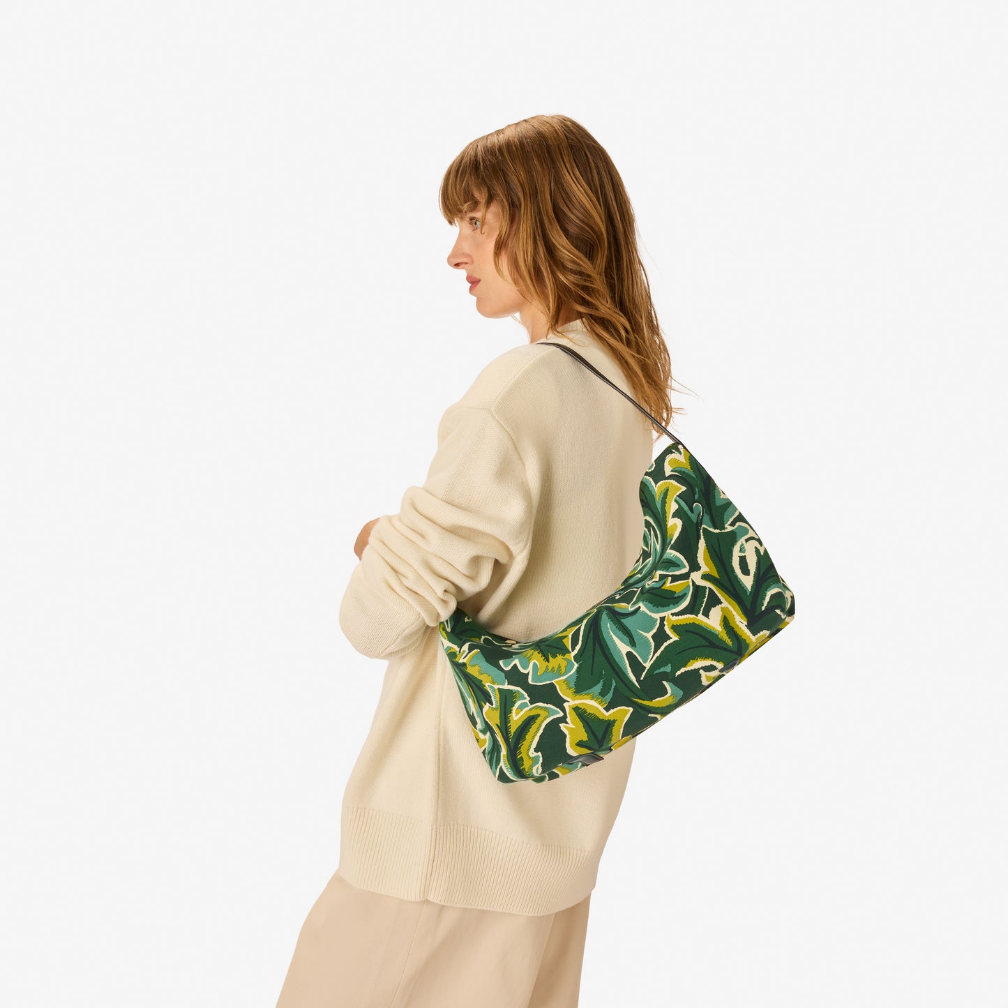 Sac Baguette Campus - Leonard - Kaki