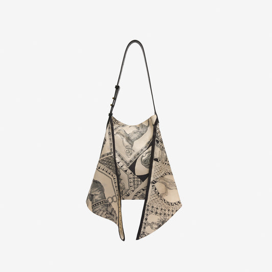 Scarf Bag - Barocco - Black