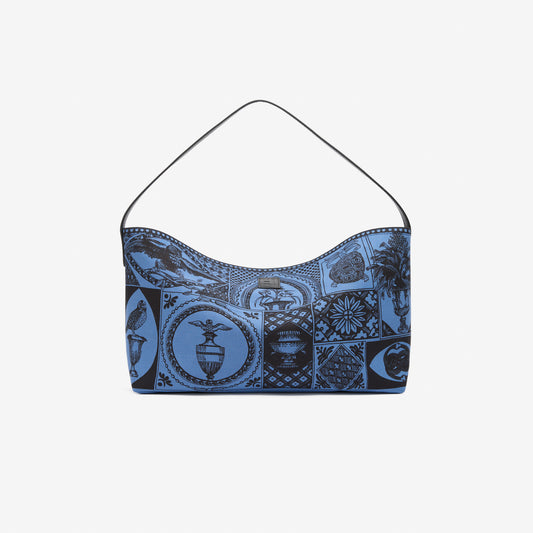 Baguette Campus Bag - Barocco - Blue