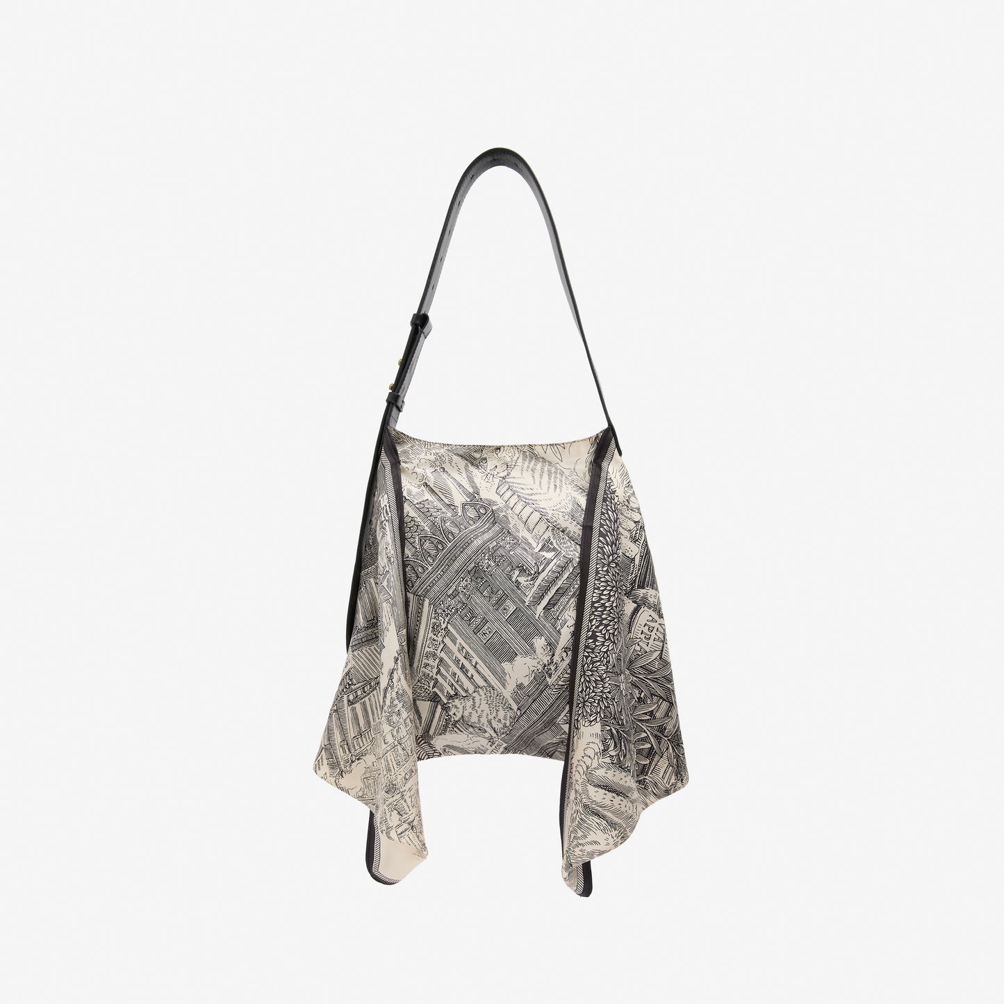 Borsa Foulard - Piranesi - Nero