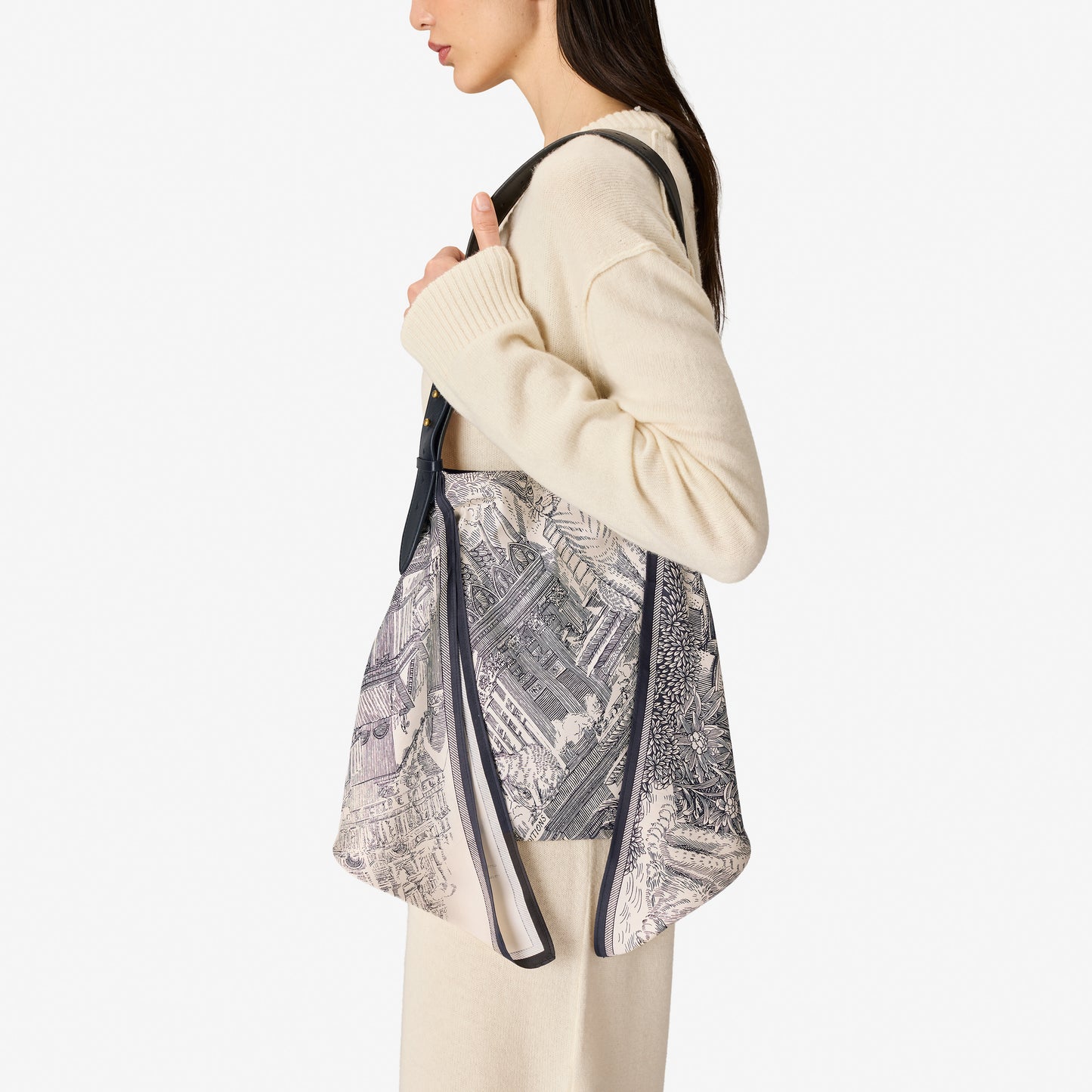 Borsa Foulard - Piranesi - Nero