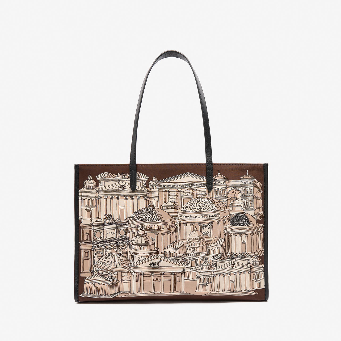 Shopping Tasche - Roma - Braun