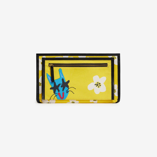Double Pouch - Pepo - Yellow