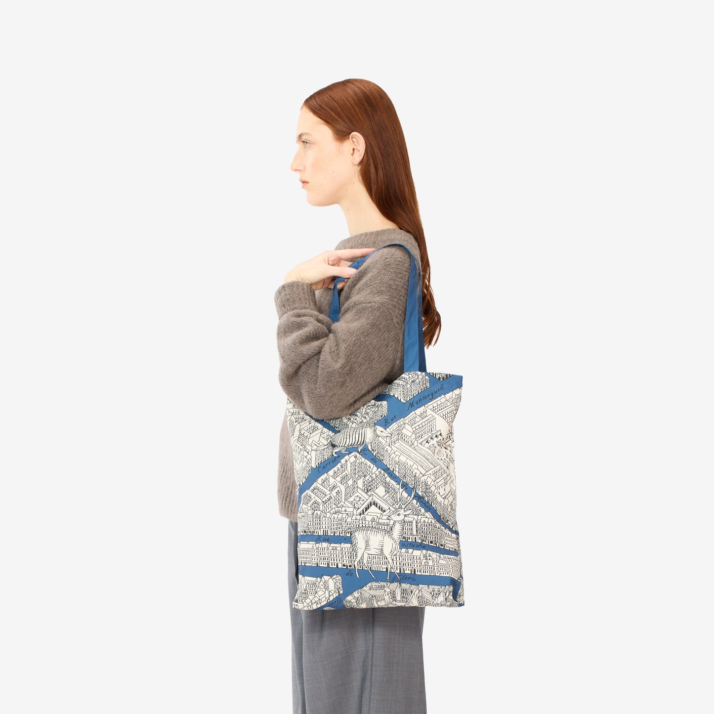 Borsa Shopper - Turgot - Blu