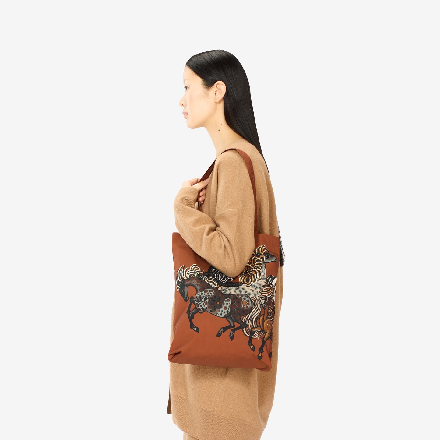 Shopper Tasche - Western - Braun