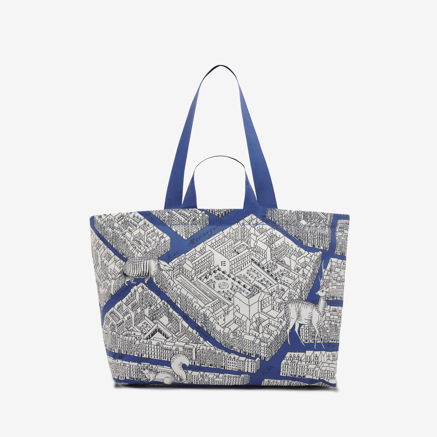Maxi Shopper Tasche - Turgot - Blau