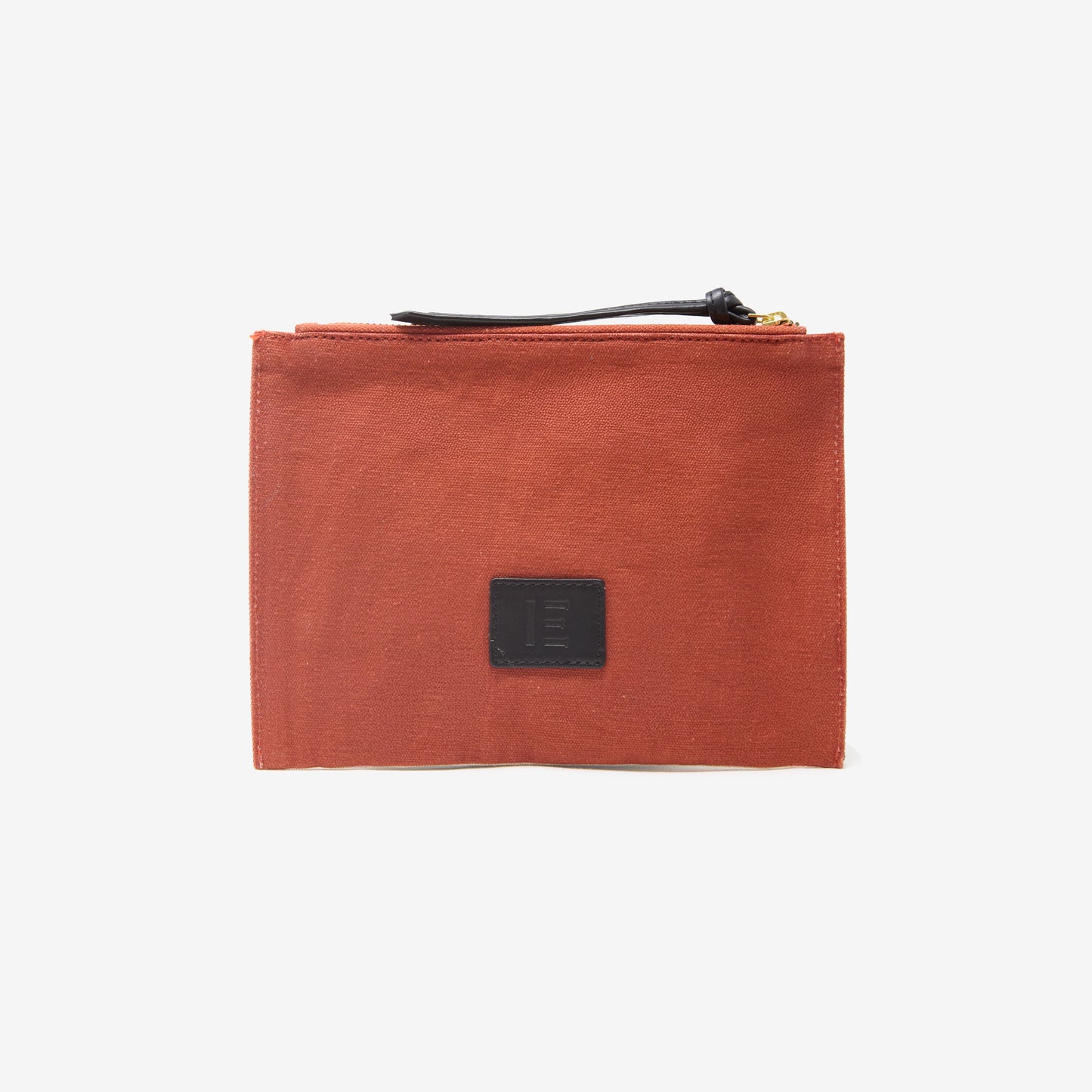 Astuccio ricamato - Feline - Arancione