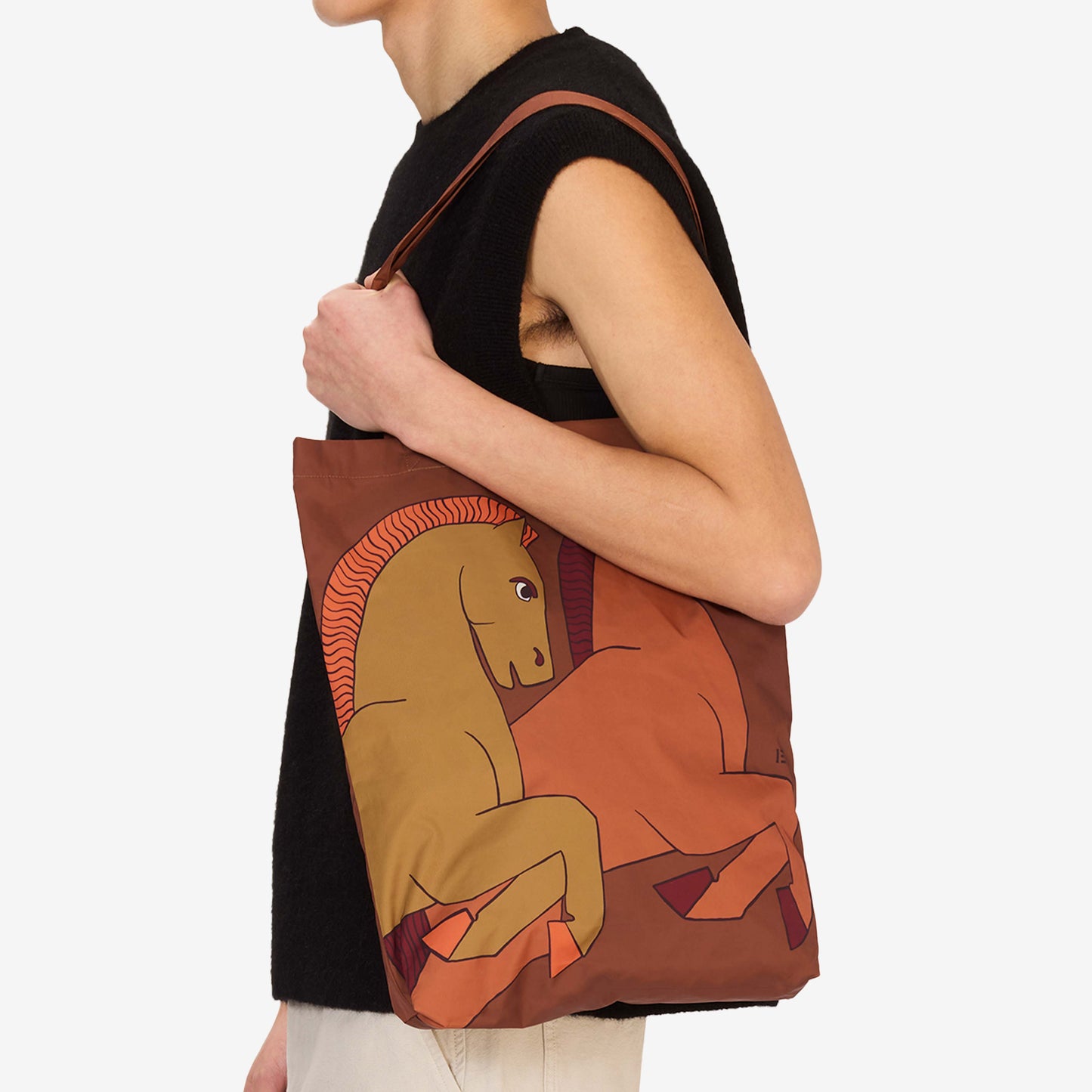Borsa Shopper - Cavale - Arancione