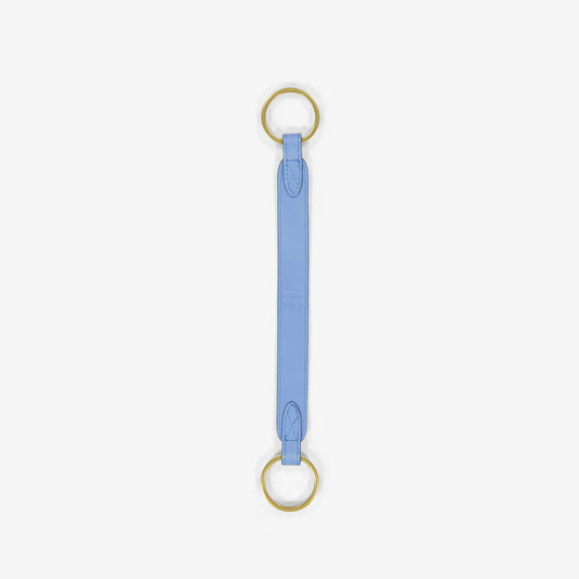Leather Handle - Light Blue