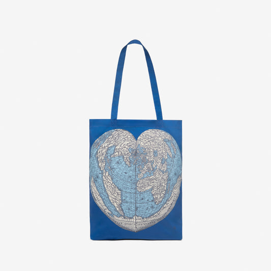 Shopper Tasche - Mappemonde - Blau
