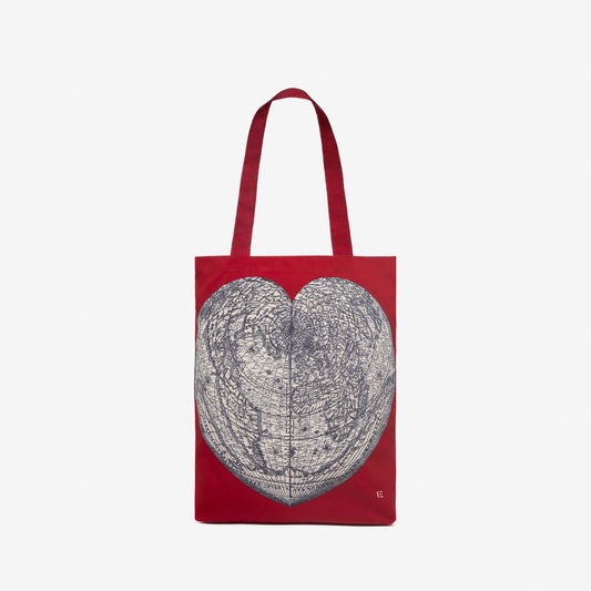 Shopper Tasche - Mappemonde - Rot