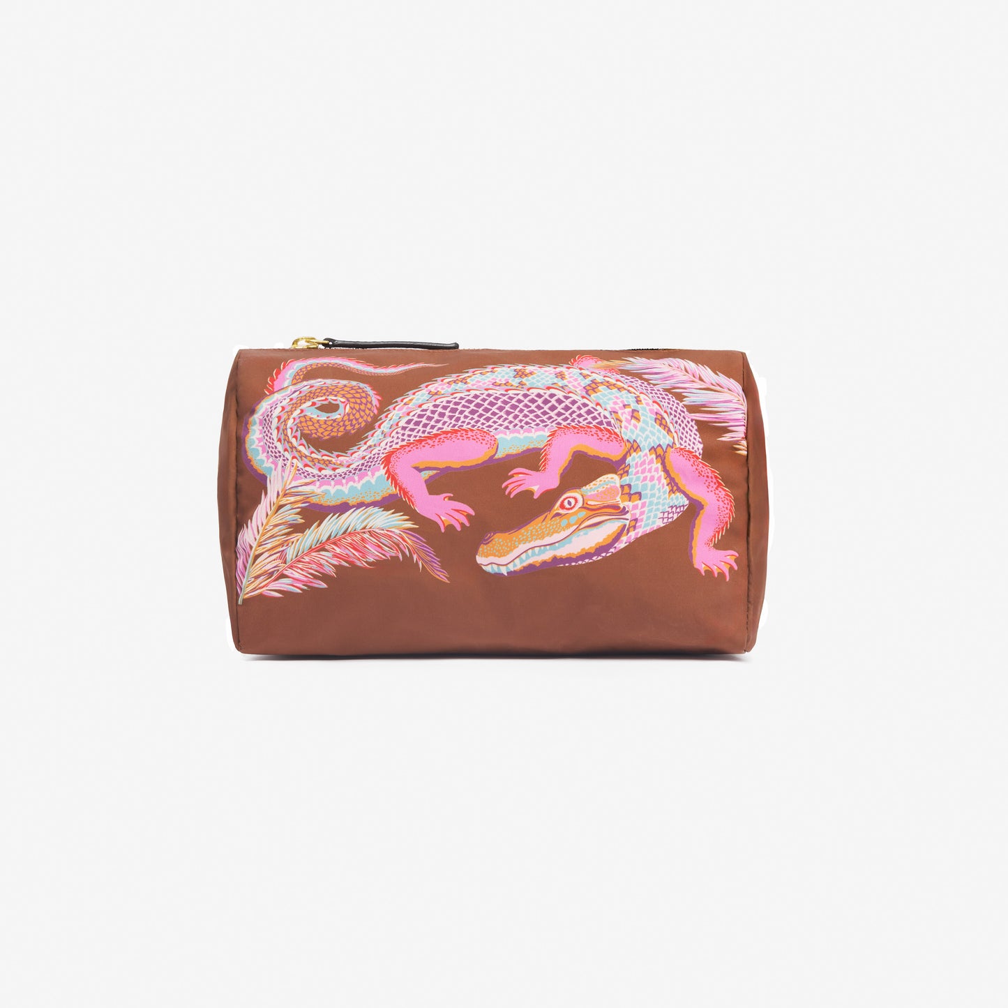 Custodia S - Croco - Caramello
