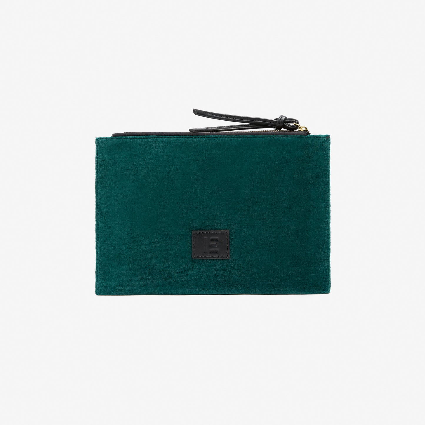 Bestickter Beutel - Le Couturier - Smaragd